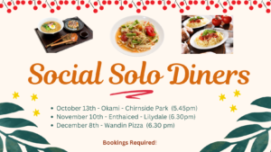 Social Solo Diners @ Benny's Pizza